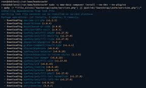  BookStack comopoer install