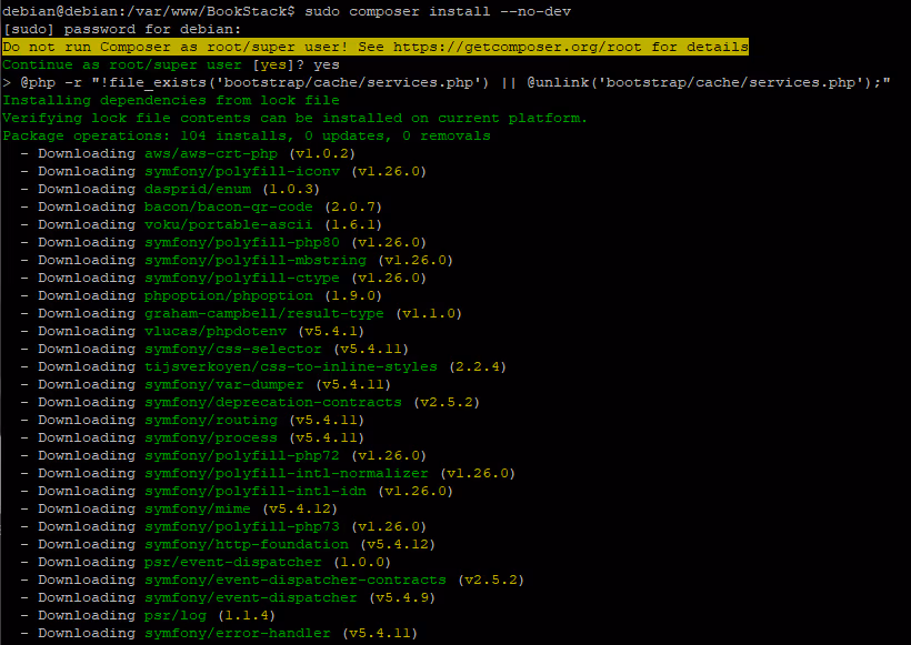  BookStack Manual Installation