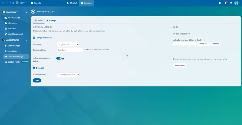 Leantime — cover placeholder