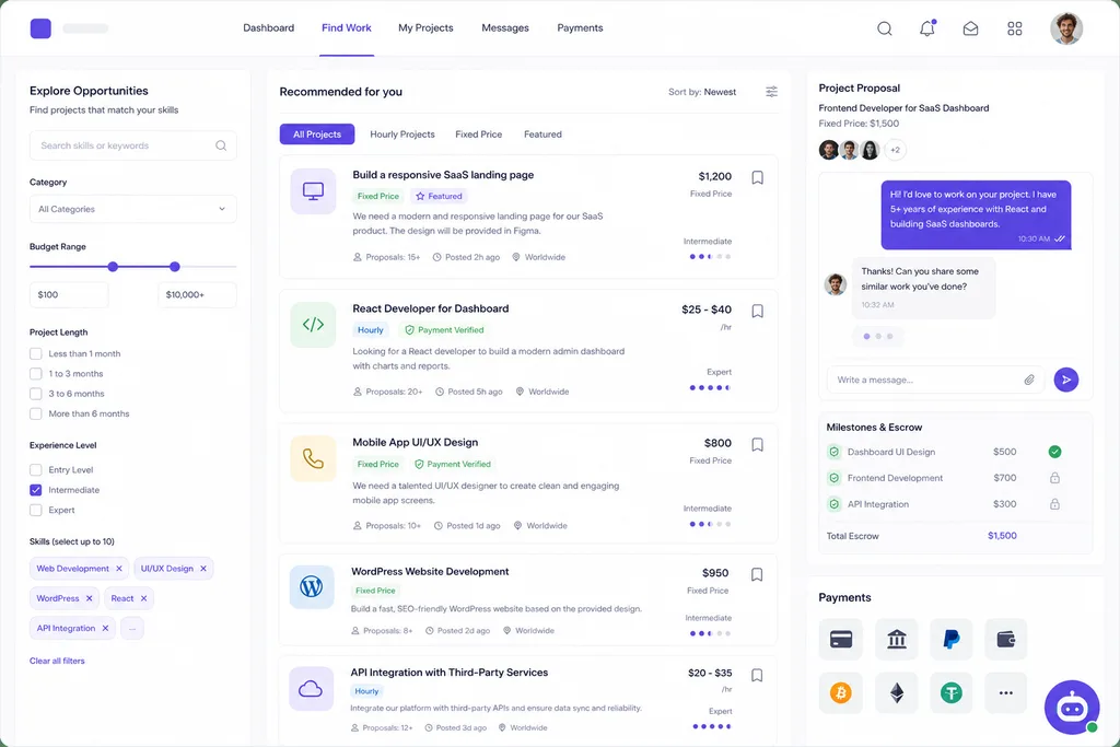 Quicklancer Marketplace